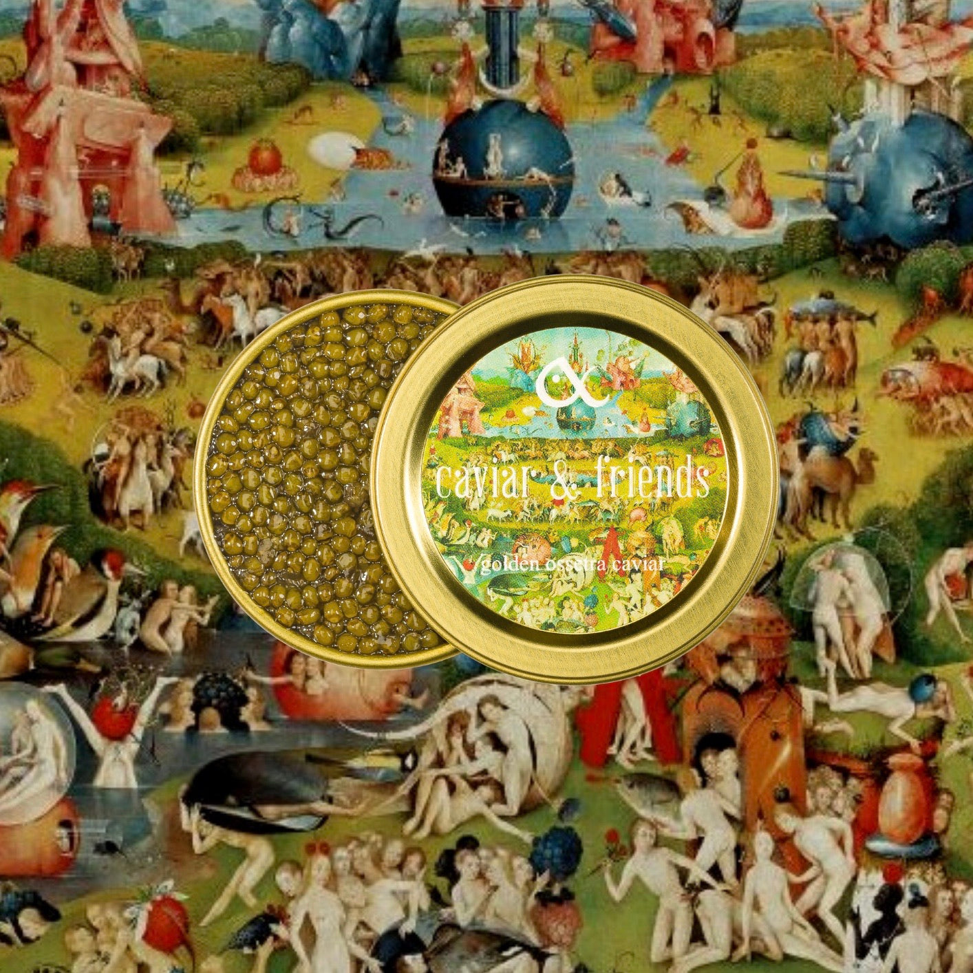 Lata 20gr Caviar Oscietra Golden